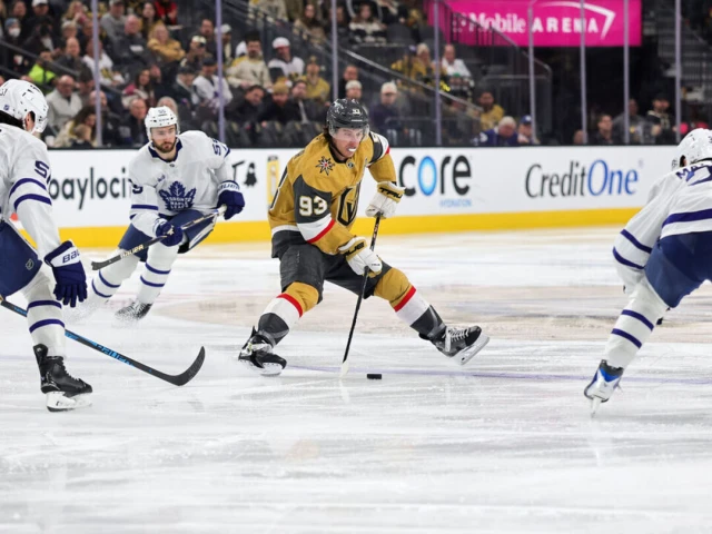 Golden Knights burn Maple Leafs in OT in 1st meeting since Marner trade