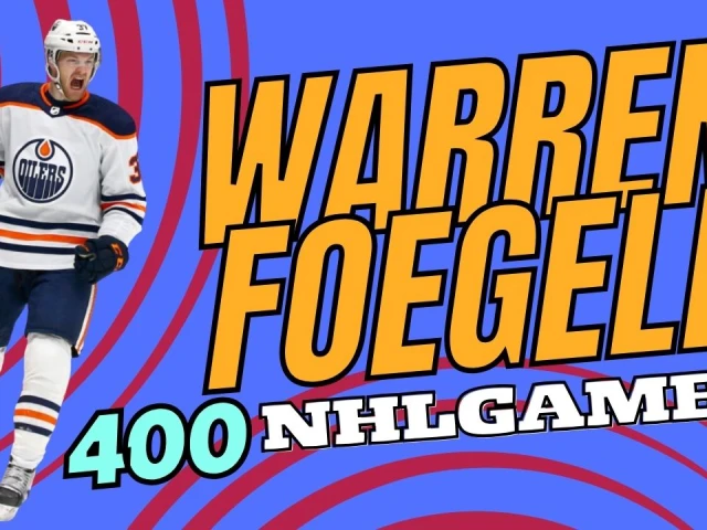 Oilers forward Warren Foegele plays in 400th career NHL game