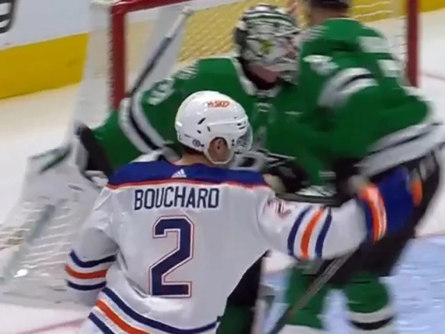 Oilers’ Bouchard shows off soft hands before picking his spot to tie game vs. Stars