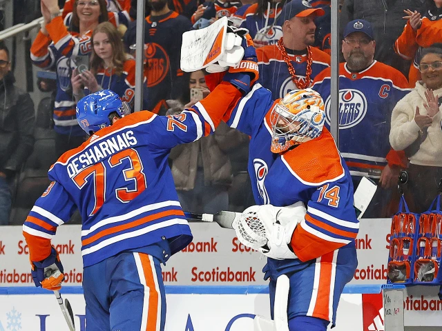 Oilers goaltender Stuart Skinner reaches milestone with 100th career NHL start