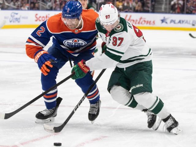 Oilers’ post-break struggles continue with ‘flat’ performance against Wild
