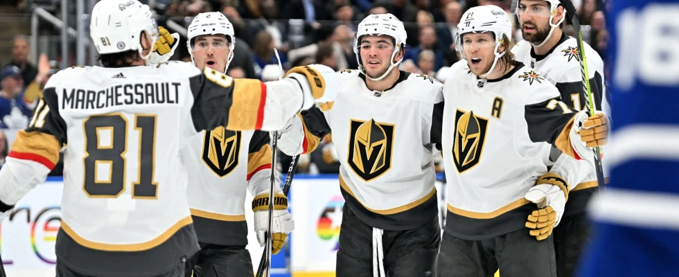 Golden Knights become quickest franchise to reach 300 wins with victory in Toronto