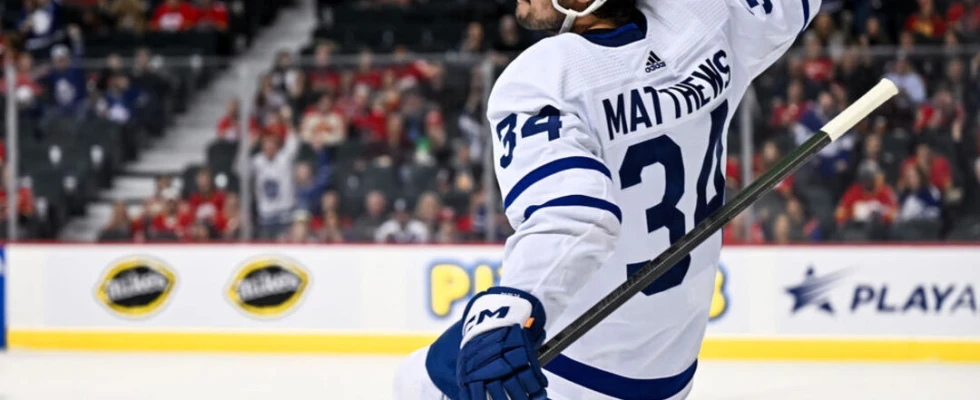 Matthews favored to win Hart Trophy amid scoring surge