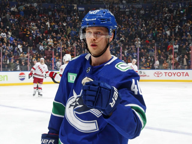 Report: Canucks, Canes discussed Pettersson trade