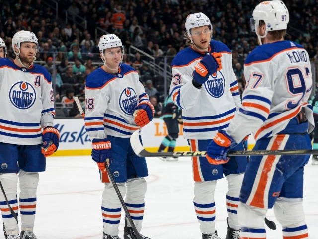 Draisaitl scores 30th, Skinner makes 24 saves as Oilers top Kraken