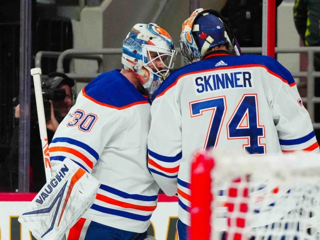 Stuart Skinner, Calvin Pickard combine for rock-solid weekend after Oilers GM expresses faith in team’s goaltending