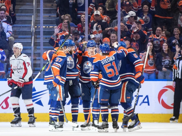 Zach Hyman has natural hat trick as Oilers rock Capitals