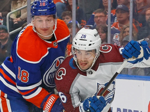 Avalanche score with under a second left to beat Oilers in OT