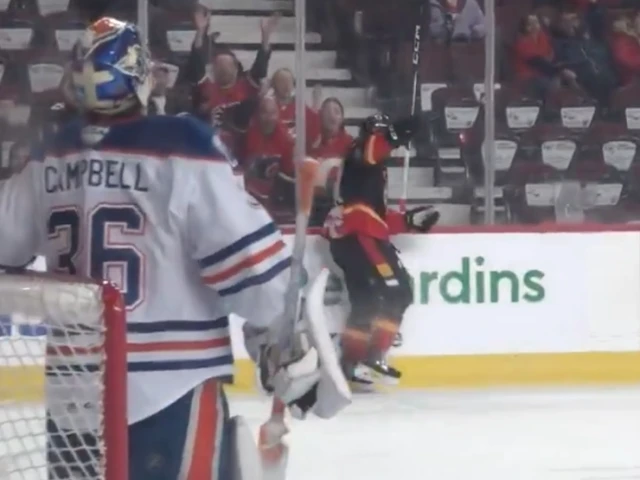 Jack Campbell lets in the most bizarre goal with Oilers AHL team