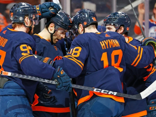 Ekholm scores a pair of beautiful goals as Oilers blowout Sabres