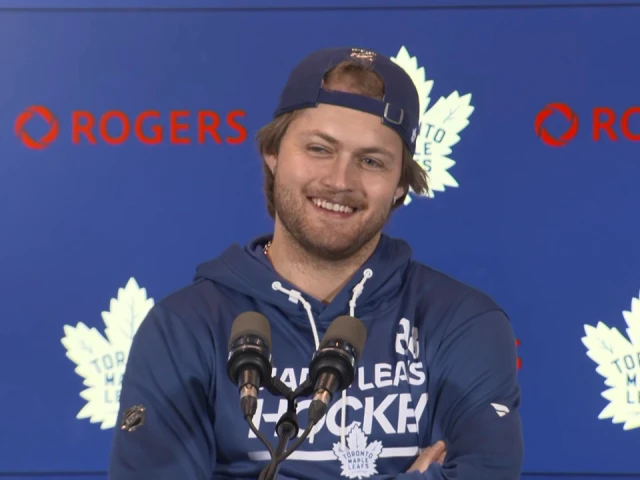 Nylander on Hyman’s 50-goal quest: ‘Not tonight’