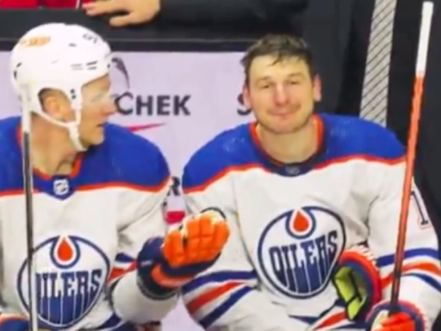 Corey Perry had perfect response to Oilers teammate Hyman's 50th goal