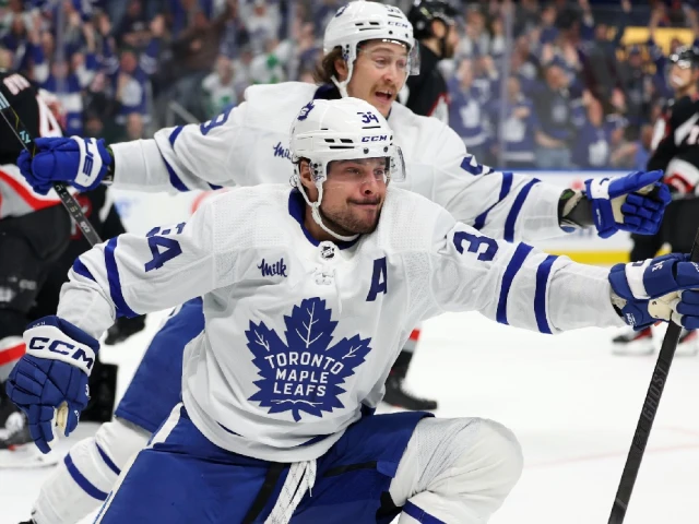 NHL Notebook: Maple Leafs’ Auston Matthews secures second 60-goal mark of his career, Canucks clinch playoff spot, and more