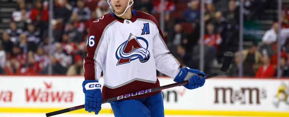 Avalanche’s Rantanen leaves game after big hit by Oilers’ Ekholm