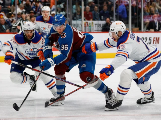 Avs’ Mikko Rantanen leaves game vs. Oilers with upper-body injury