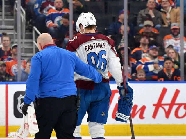 Rantanen to be 'under evaluation for a while' after hit by Ekholm