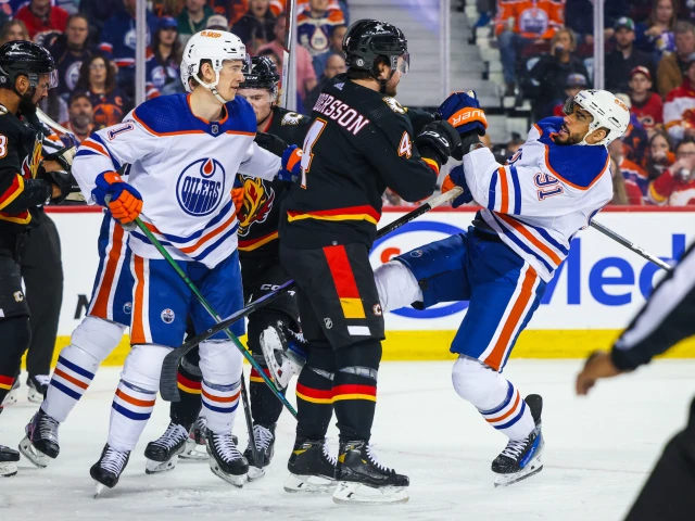 The Day After 76.0: As emotions run high, Oilers pull out win over Flames