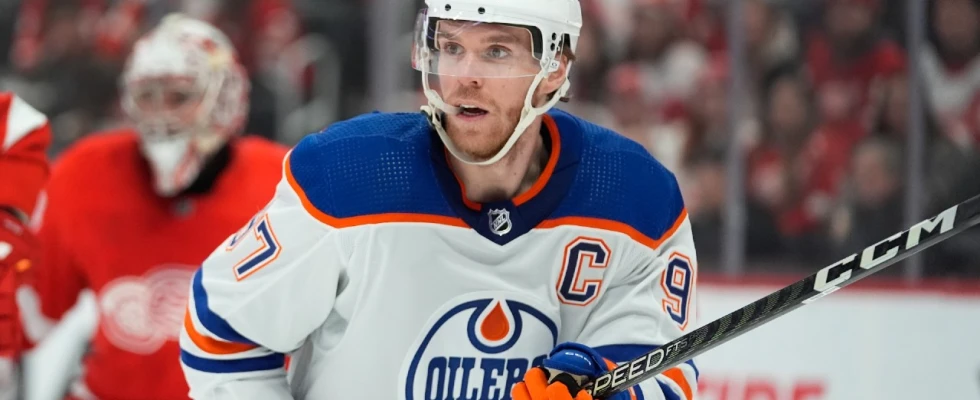 Oilers’ Connor McDavid not in lineup vs. Golden Knights