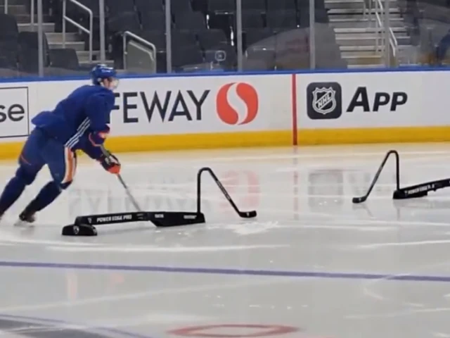 Oilers' McDavid appears to be past injury while working on individual drills