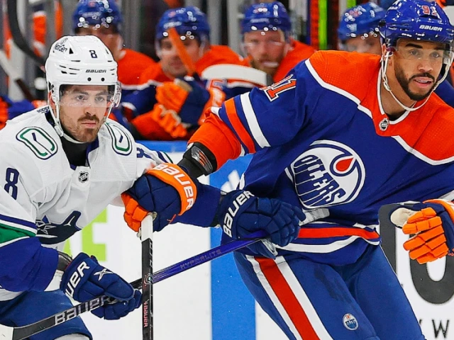 Oilers might have to settle for second place after loss to Canucks