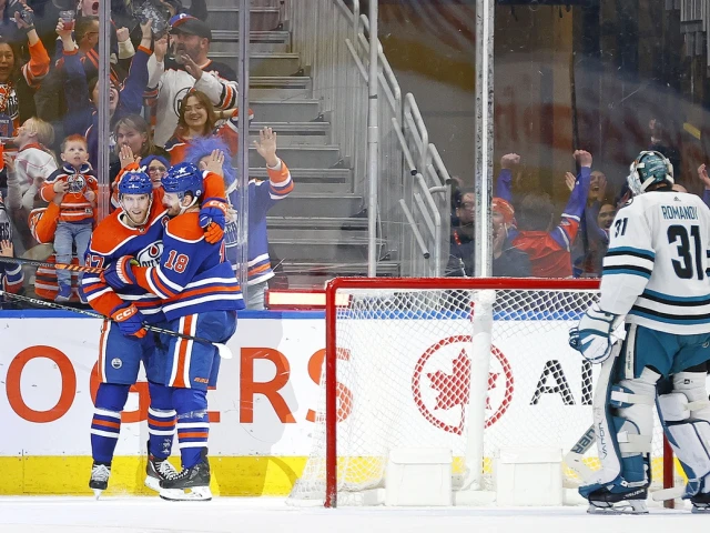 Instant Reaction: Oilers explode with season-high nine goals in dominant win over Sharks