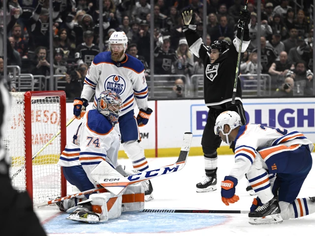 Edmonton Oilers will face Los Angeles Kings in the first round of the playoffs