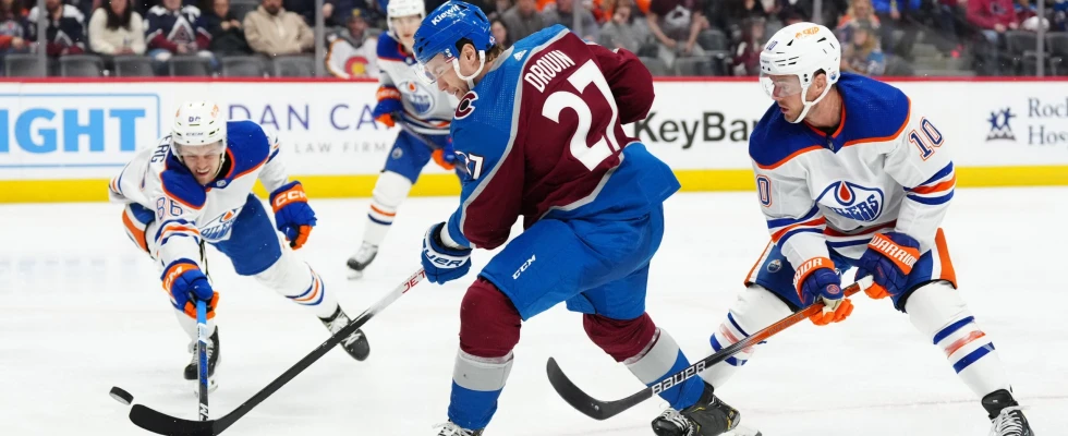 Colorado Avalanche’s Jonathan Drouin to miss first round series vs. Jets with lower-body injury