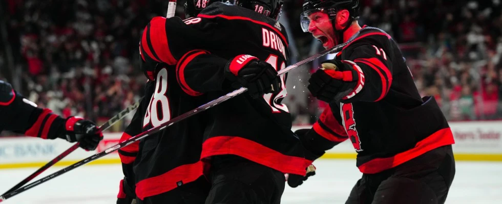 Stanley Cup Playoffs Day 3: Canes make crazy comeback from down 3-0 to win Game 2, Hyman’s hat trick ends Oilers’ Game 1 struggles and more