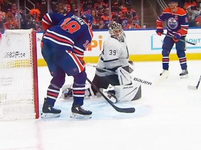 Hyman Scores 3, McDavid 5 Assists as Oilers Beat Kings 7-4 in Game 1