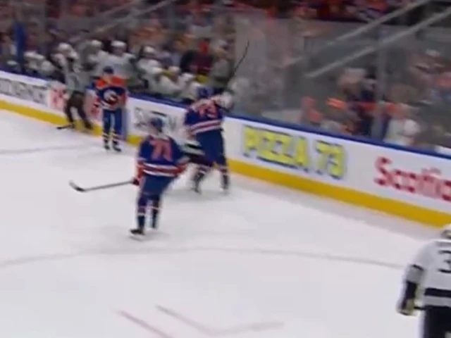 NHL has made their decision on low hit by Moore on Oilers' Desharnais