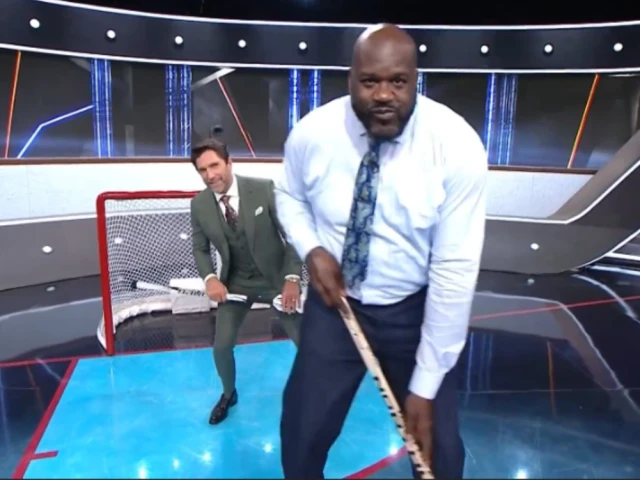 ‘Shaq Hyman’ makes surprise appearance on NHL on TNT intermission panel