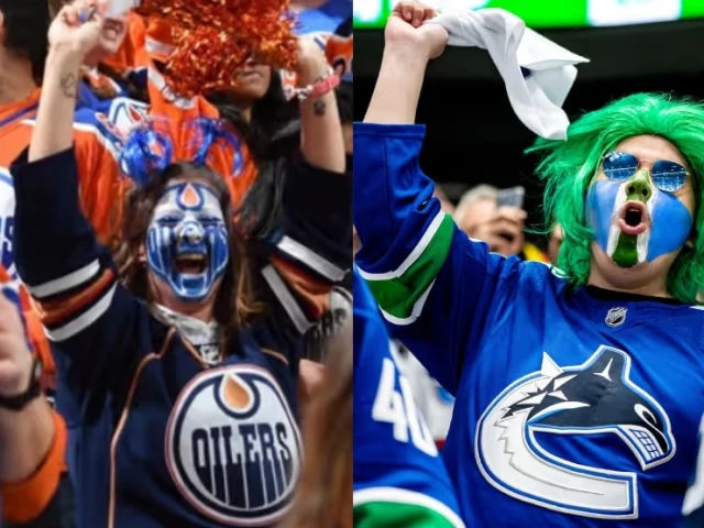 Canucks and Oilers fans already at each other's necks on social media