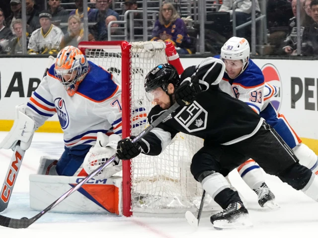 Oilers getting separation from Kings with Skinner’s calm and squeaky wins